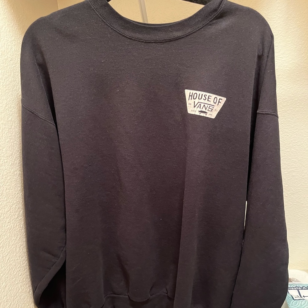 vans large sweatshirt